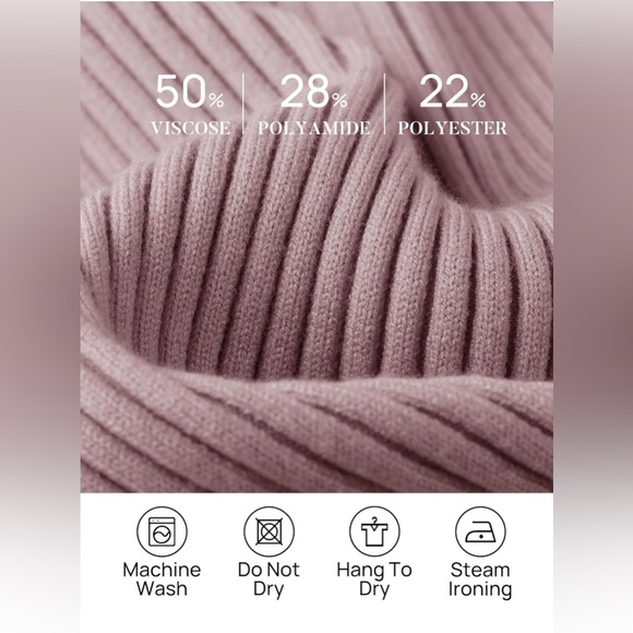 ZESICA Women's Casual Long Sleeve Square Neck Slim Fitted Ribbed Knit Sweater - Picture 5 of 9